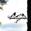 «Jeneen Birds on Branch», art de jardin