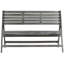 Banc de jardin en bois Mignardise-26221383