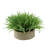Faux Grass in Wicker/Rattan Basket-1361901443