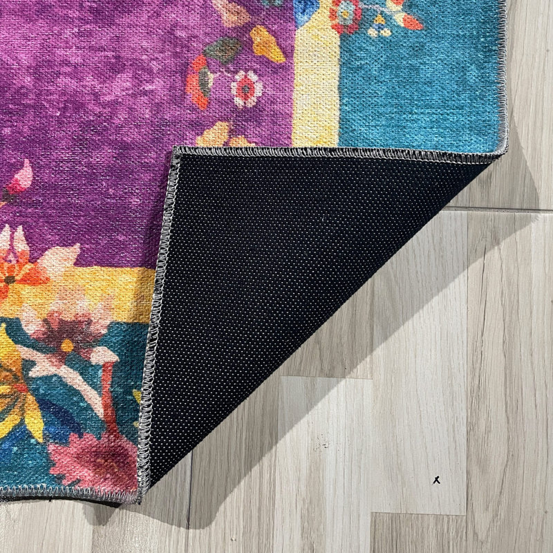 Tapis Zelphia, Rectangle 2 pi 8 po x 5 pi