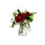 Jeweled Poinsettia Christmas Vase - 16.5 Inches