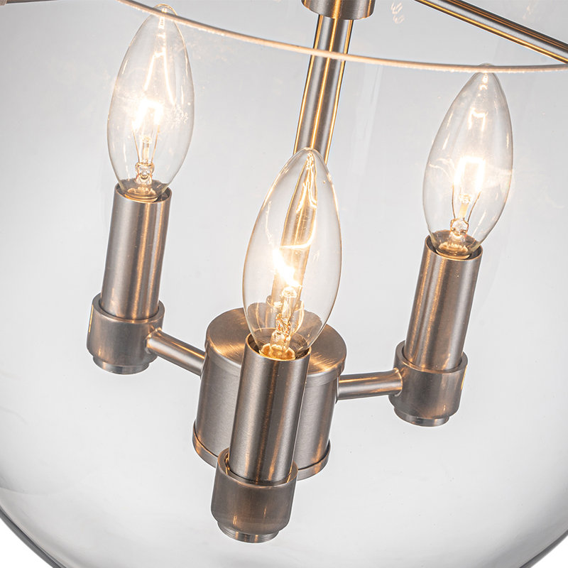 Plafonnier semi-encastré 3 lumières Tilleul