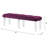 Hallmark Upholstered Bench with Tapered Leg-1645063126