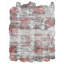 Hand Knotted Area Rug in Pink/Black/Ivory-1635311884