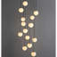 Lustre d'escalier 14 lumières en albâtre-359410727