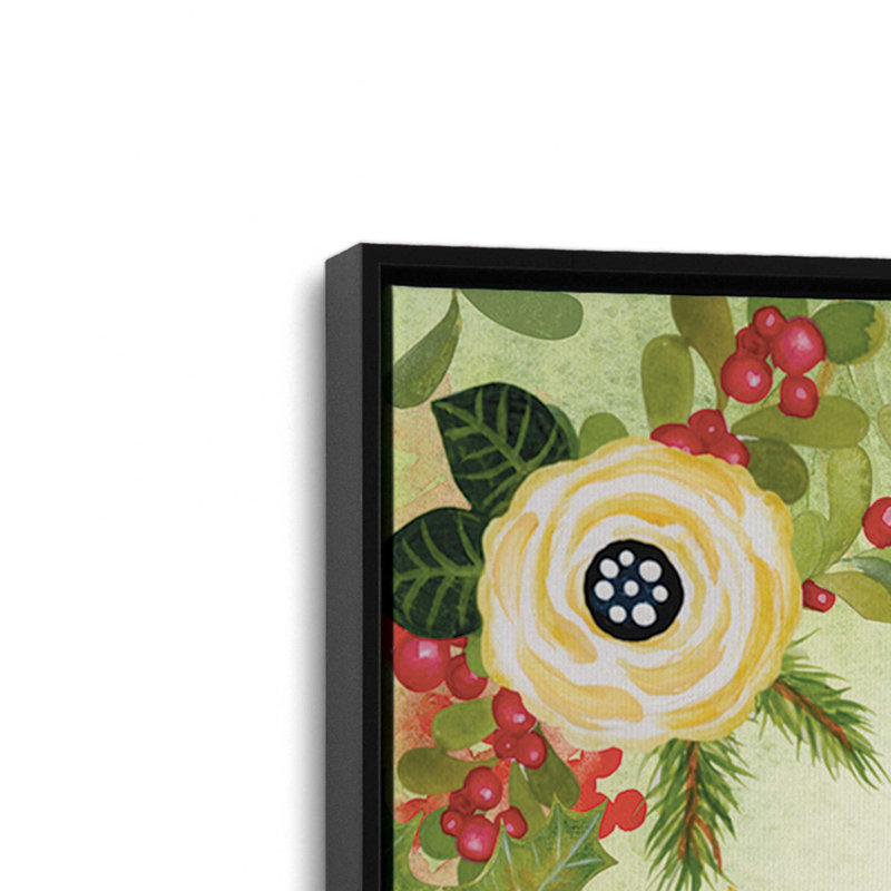 «Let Heaven and Nature Sing» par Annie Lapoint, reproduction d'art, L 24 po x H 32 po, Noir, Toile avec cadre