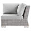 Chaise de coin d'extérieur Modway Conway-713648510