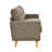 Omira 67.7" Wide Mid-Century Modern Upholstered Loveseat With Solid Wood Legs-117124872