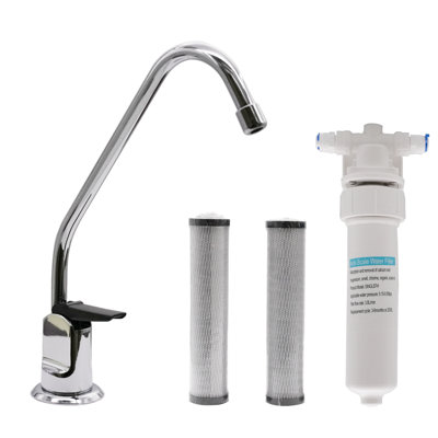 Westbrass Kitchen Faucet with Soap Dispenser
