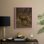 «Vintage Animal Print», reproduction encadrée LVII - bois massif