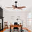 Hot sales Modern Ceiling Fans With Lights and Remote Control, 5 Solide Wood Blades, Reversible DC Motor-1951228193-1951228205-1951228206