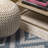 Fidel Diamond Tribal Blue/Gray Indoor/Outdoor Rug-1815146492