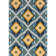 Tapis bleu / jaune Brenner