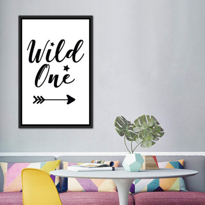 «Wild One Black Novelty», reproduction d'art textuel