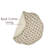 Fabdivine 15"Floral Scalloped Placemats - Kesariya
