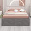 Platform Bed With 6 Storage Drawers-125025306