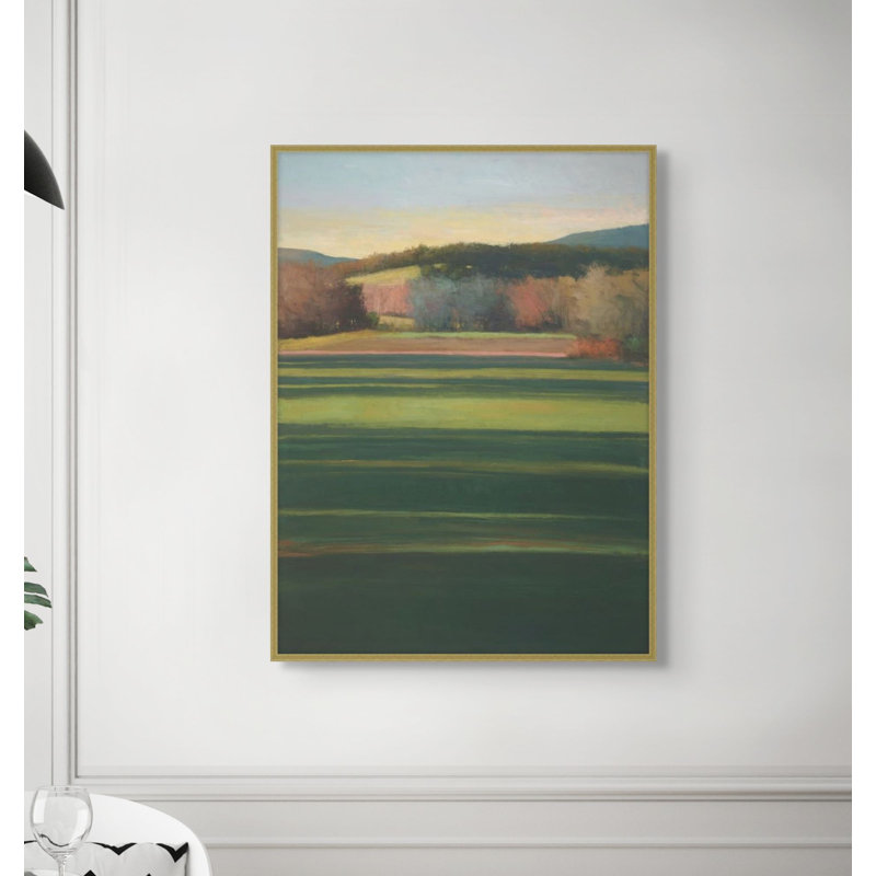 Striped Field 1 Print by David Skinner, 39.25" H x 29.25" W