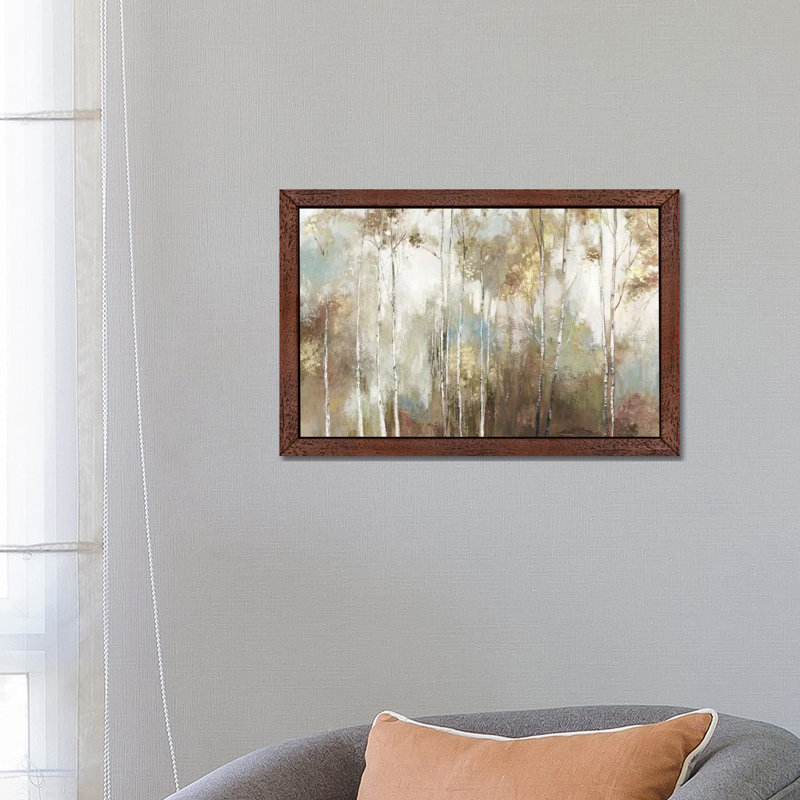 Fine Birch III by Allison Pearce - Print on Canvas, 66.04 cm H x 45.72 cm W x 1.91 cm D, No Frame