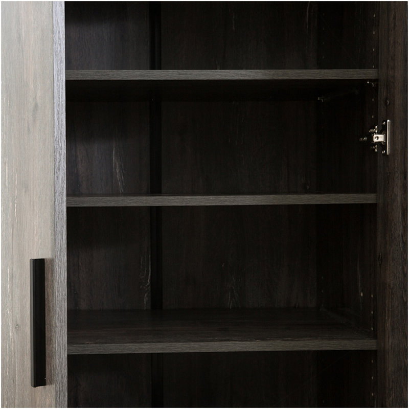 Armoire à chaussures Mia Farmhouse, Gris