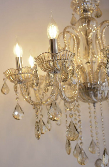 Debden 8 - Light Candle Style Chandelier