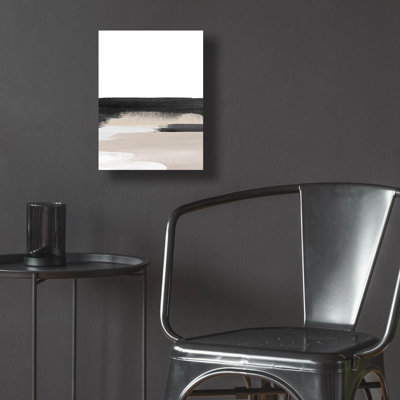  «Nordic Landscape No. 2» par Brandon Wong, art mural en verre acrylique, 12 po x 16 po