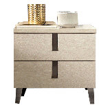 Infinity 2 - Drawer Solid Wood Nightstand