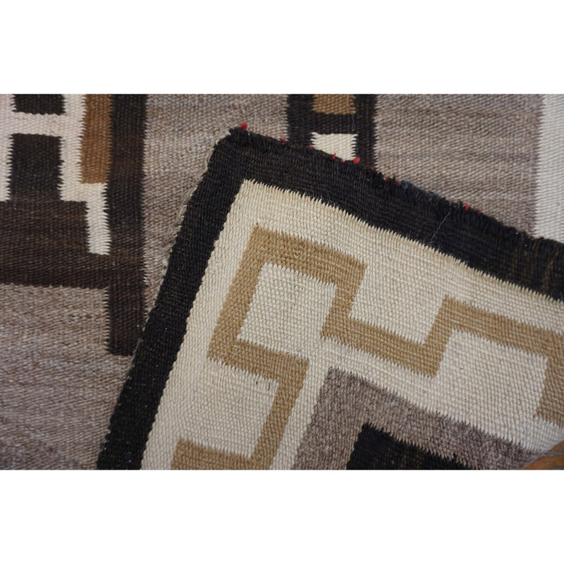 Hand Knotted Wool Geometric Area Rug