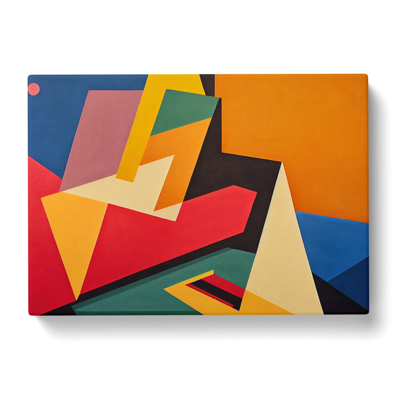 Art Suprematism Vol.6 Abstract - Wrapped Canvas, 50cm H x 76cm W x 3cm D