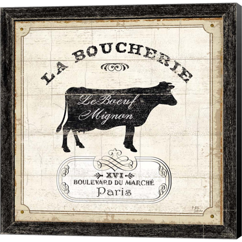 «French Market III» par NBL Studio - impression sur toile tendue, H 24 po x l 24 po x P 1,5 po