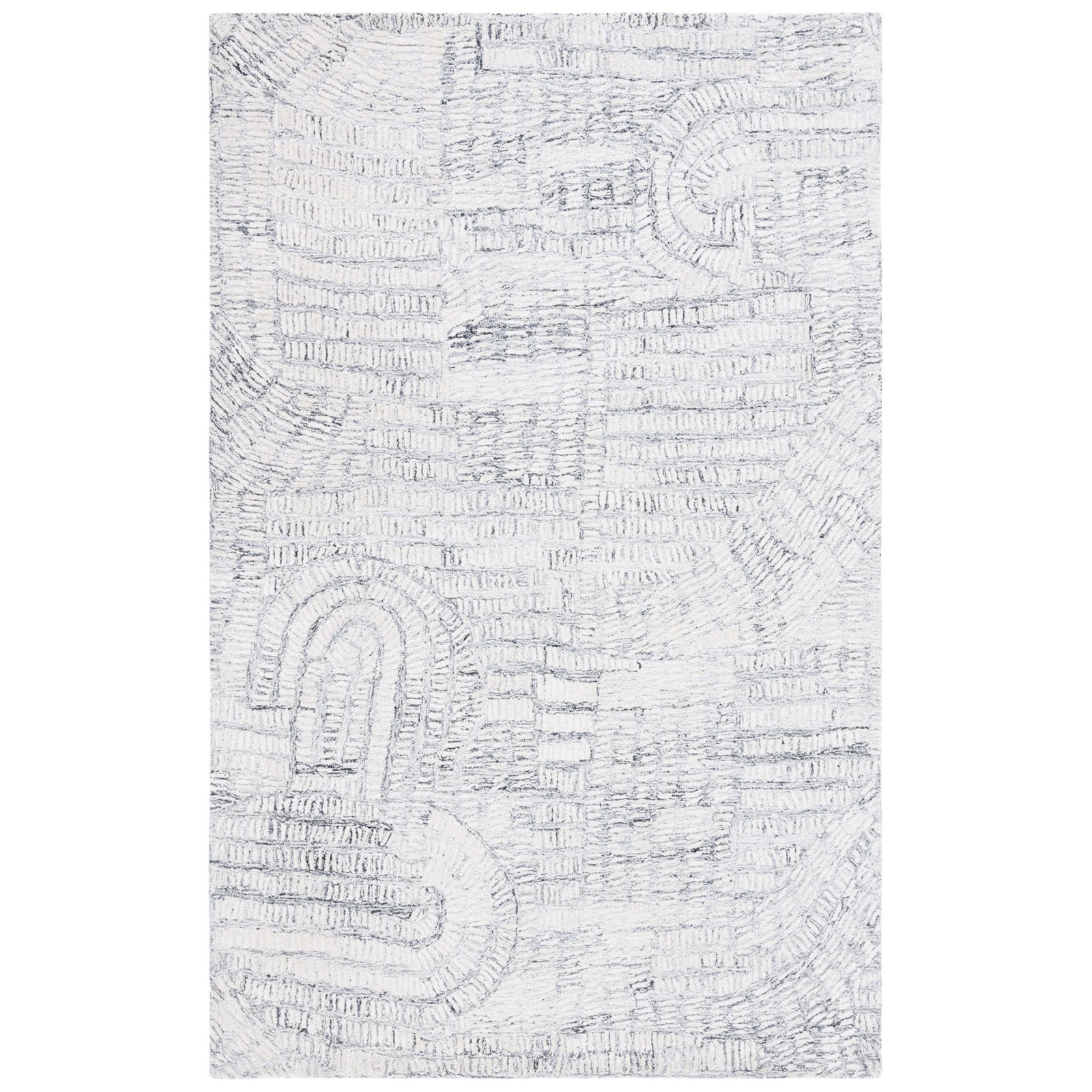 Audrina Hand Tufted Rug, Rectangle 4' x 6'