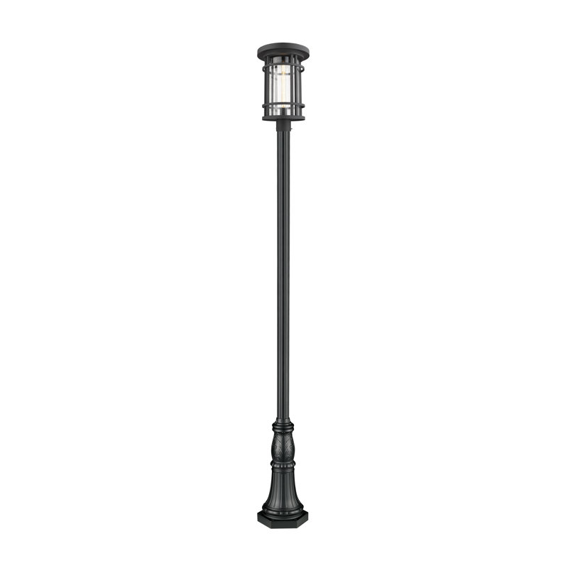 Maag Lamp Post (Full), Black, 114.5" H x 12" W x 12" D