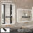 Rectangular Backlit Mirror Bathroom-1219735395
