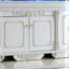 Aquarium luxueux courbé blanc Elegance Eco-107143669