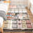 Storage Bin Under Bed Storage Containers Stackable Underbed Storage with Wheels-1658975762