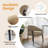Set Of 2 Soban Microfiber Leather Upholstered Chairs-499005558