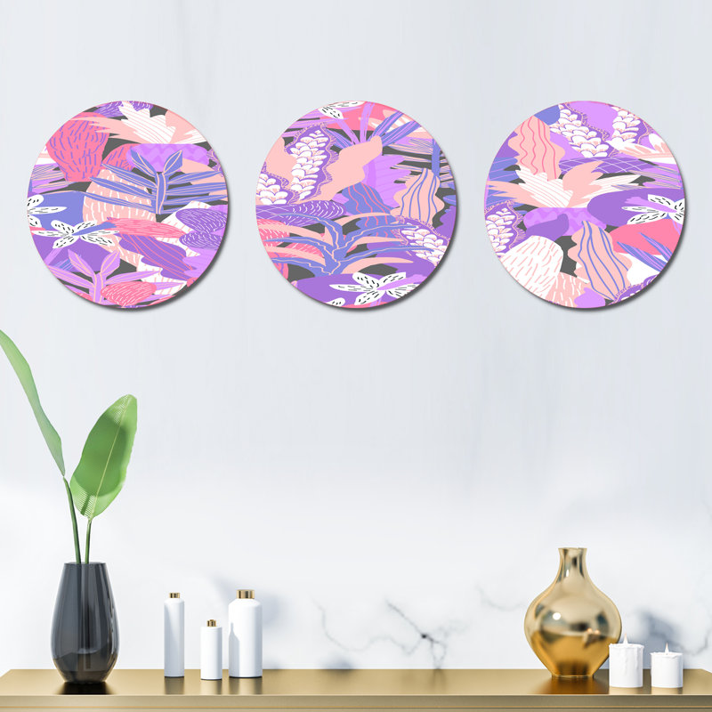 Ensemble de 3 décorations murales