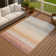 Machine Washable Indoor/Outdoor Jouett ACN2313 Stripes Rug