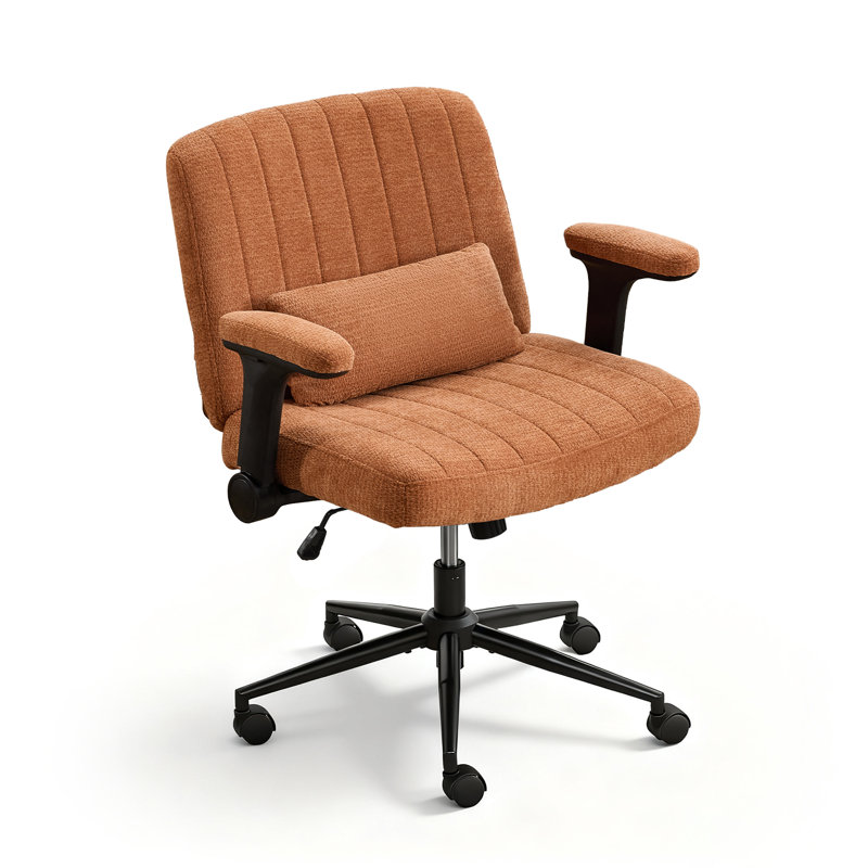 Inbox Zero Criss Cross Chair, Orange