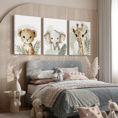 3 Piece Wrapped Canvas Print