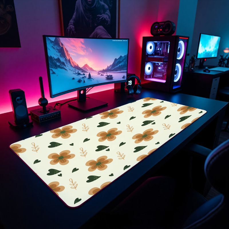 Polyester Desk Pad, 23.6x13.8