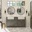 Meuble-lavabo double l 60 po Yorkshire-30204289