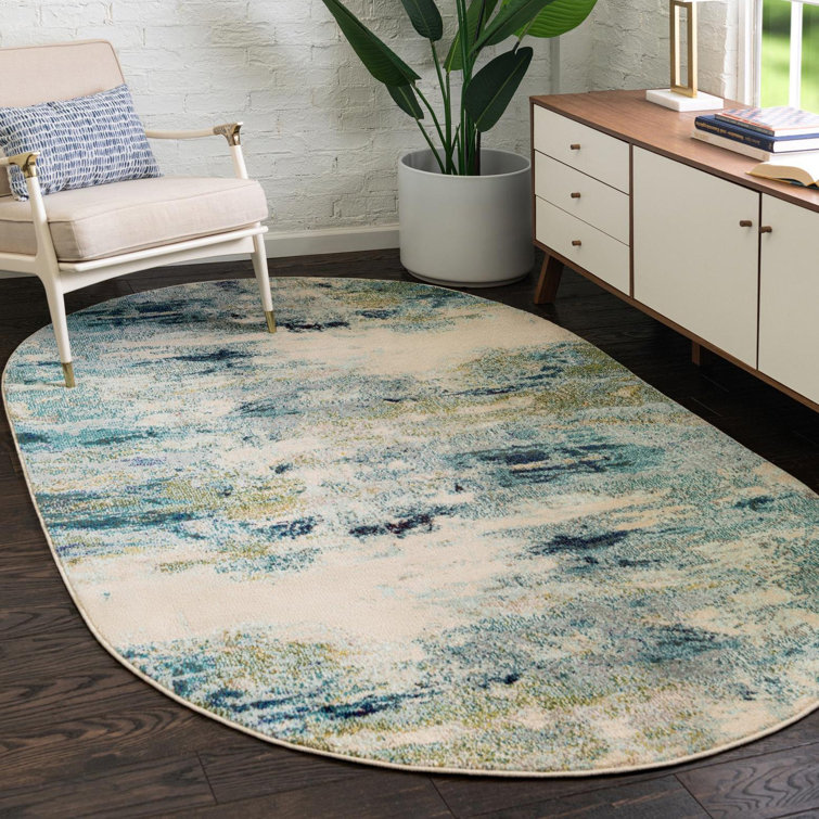 Keimar Washable Abstract Indoor Rug