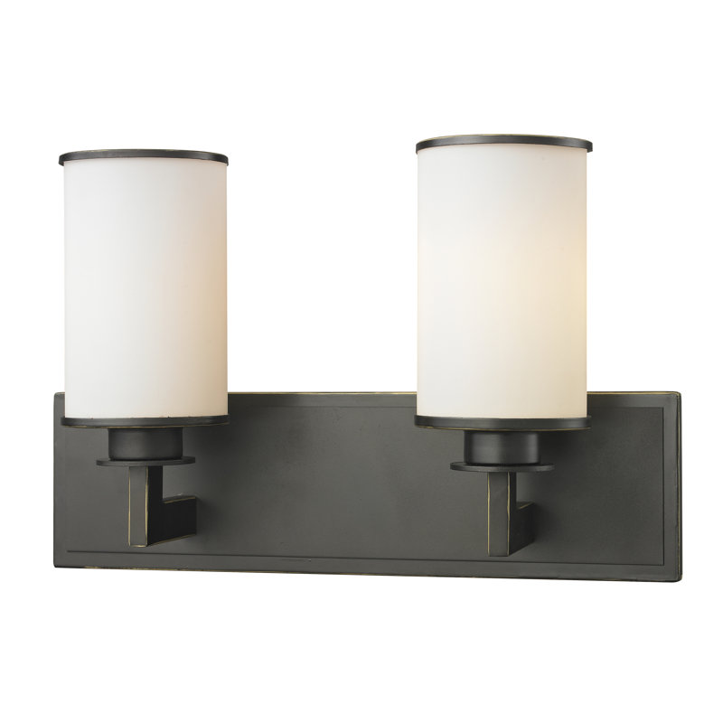 Attah 2 - Light Dimmable Vanity Light, Old Bronze