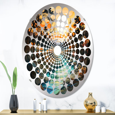 Miroir décoratif Radial Dot