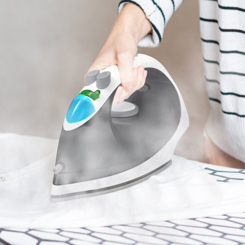 Steamfast SF-760 Portable Cordless Steam Iron, with Carrying Case, Non-Stick Sole Plate, White
