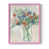 Cadre photo rose simple