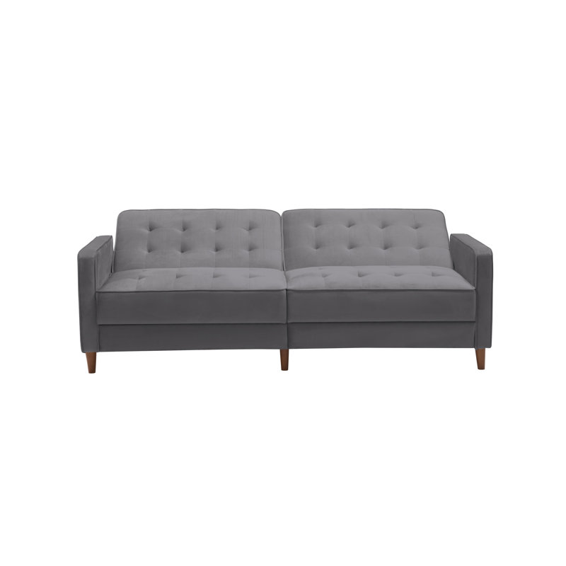 Stetson Upholstered 80'' Sofa, Gray