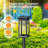 Matte Black Low Voltage Solar Powered Integrated LED Pathway Light Pack