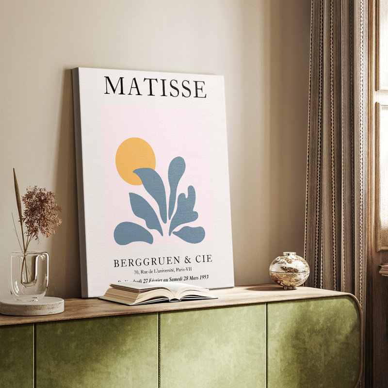 Matisse DV III, reproduction d'art encadrée Cavas, H 48 po x l 32 po