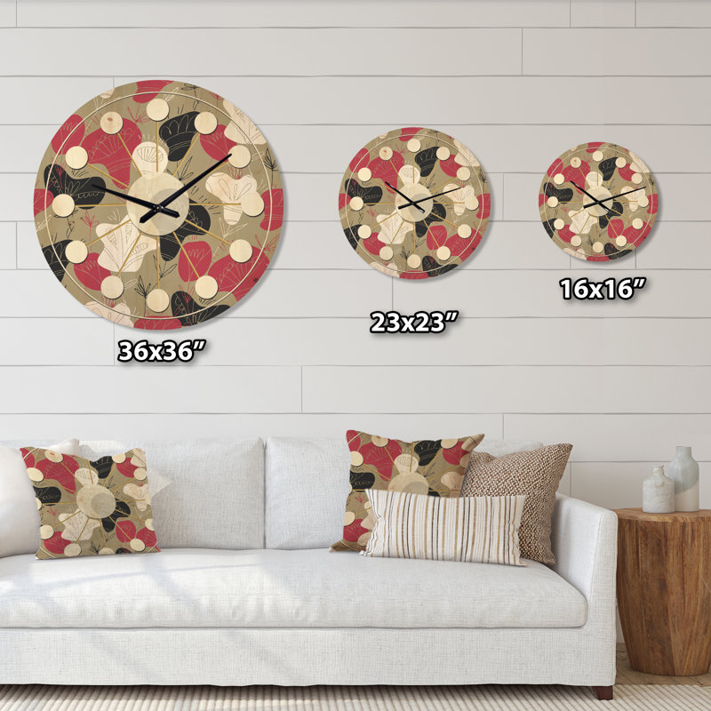 Horloge murale Folk, Moyenne